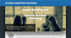 Desktop Screenshot of churchgreetertraining.com